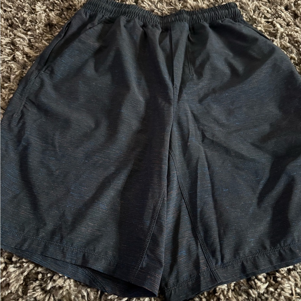 lululemon athletica Black with hints of blue Athletic Shorts